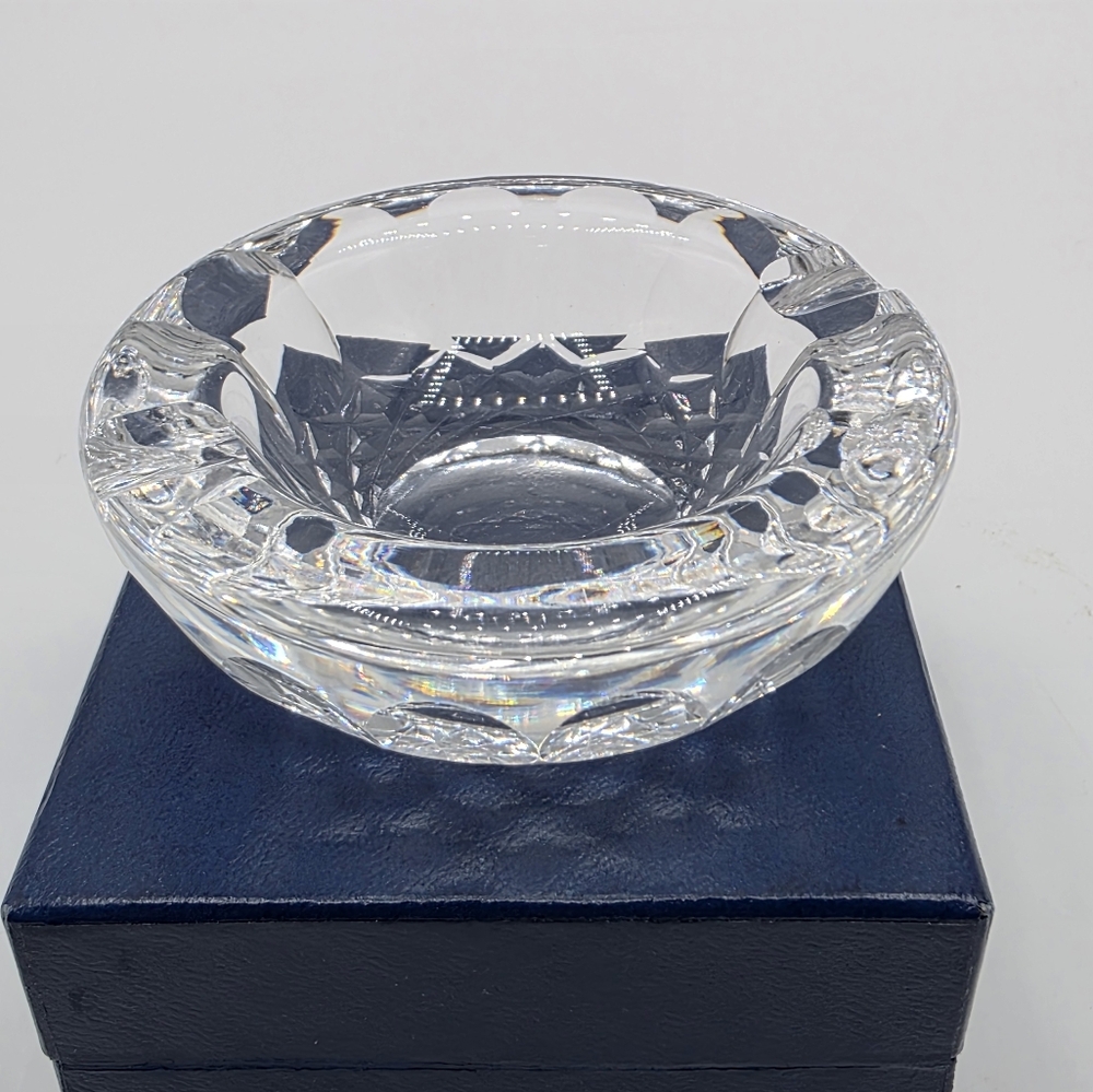 Vintage Waterford Crystal Colleen Pattern Ashtray 3.5"